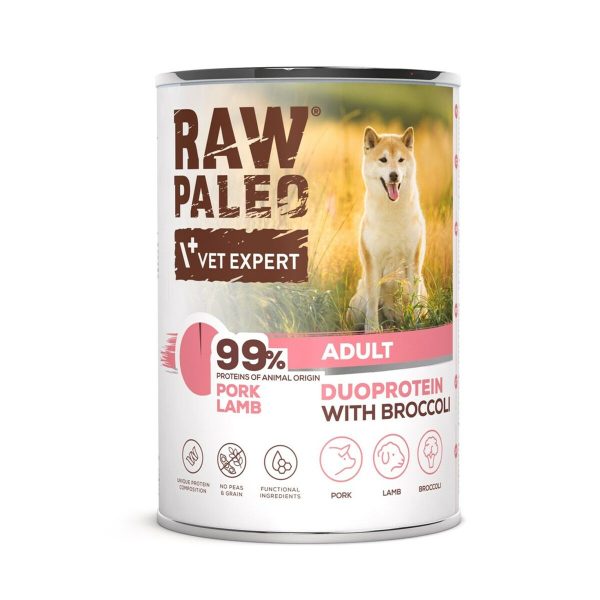 Wet food VETEXPERT RAW PALEO Pig 400 g Hot on Sale