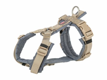 Dog Harness Trixie Premium Trekking Graphite Sand S Online