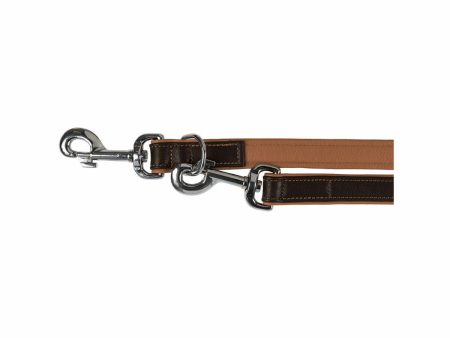 Adjustable dog leash Trixie Brown Light brown M L 2 m Sale