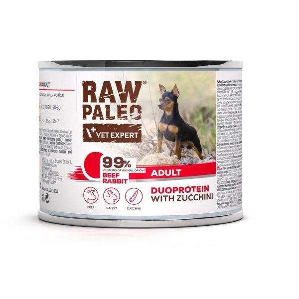 Wet food VETEXPERT RAW PALEO Beef 200 g on Sale