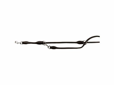 Adjustable dog leash Trixie Black 2 m S M Fashion