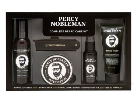 Percy Nobleman Complete Beard Care Kit Barzdos priežiūros rinkinys, 1 vnt. Supply