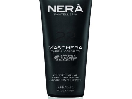 NERA 22 Coloured Hair Mask With Sunflower Seeds Extract Kaukė dažytiems plaukams, 200ml Sale