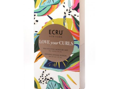 Plaukų priežiūros rinkinys Ecru Love Your Curls Holiday Promo ENYCPH231 For Discount