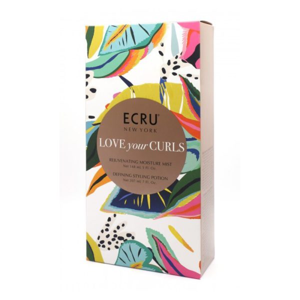 Plaukų priežiūros rinkinys Ecru Love Your Curls Holiday Promo ENYCPH231 For Discount