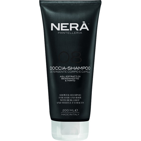 NERA08 Shower-Shampoo With Bergamot & Myrtle Extracts Plaukų ir kūno prausiklis su bergamočių ir dilgėlių ekstraktais, 200ml Online now