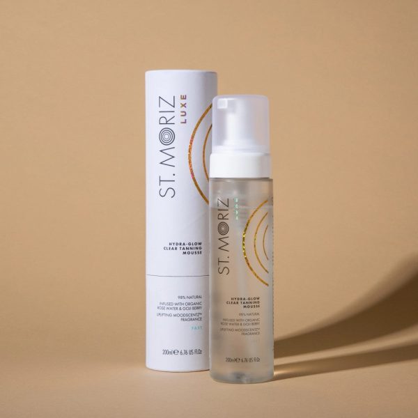 St Moriz LUXE Hydra Glow skaidrios įdegio putos FAST, 200 ml Online Hot Sale