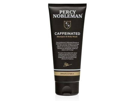 Percy Nobleman Coffeinated Shampoo and Body Wash Šampūnas ir kūno prausiklis su kofeinu, 200 ml Supply