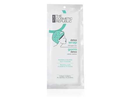 The Cosmetic Republic Detox Wrap detoksikuojamoji plaukų kaukė, Vienkartinė 35 g dozė Hot on Sale