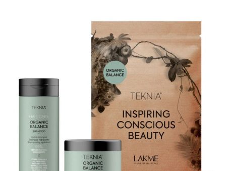 Kelioninis plaukų priežiūros priemonių rinkinys Lakme Teknia Travel Pack Organic Balance LAK44110 For Cheap