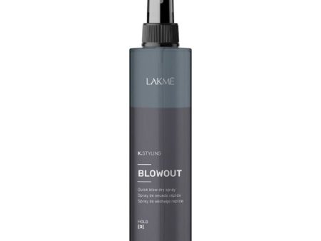 Priemonė pagreitinanti plaukų džiovinimą Lakme K.STYLING BLOWOUT Quick Blow Dry Spray, LAK46942, 200 ml Fashion