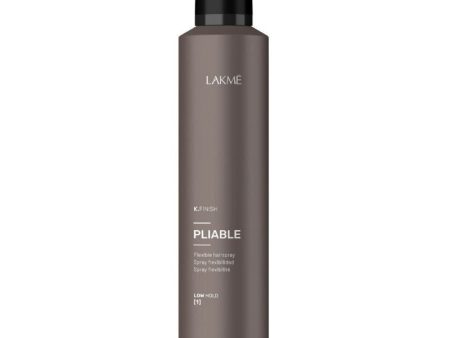 Lanksčios fiksacijos plaukų lakas Lakme K.FINISH PLIABLE Flexible Hairspray, LAK46033, 300 ml Fashion