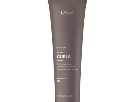 Garbanų aktyvavimo gelis banguotiems ir garbanotiems plaukams Lakme K.FINISH CURLS Curl Activator Gel, LAK46011, 150 ml Online