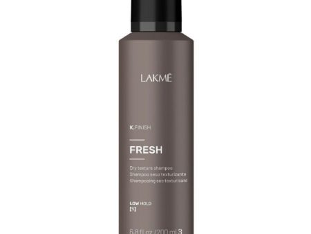 Sausas šampūnas Lakme K.FINISH FRESH Dry Texture Shampoo, LAK46052, 200 ml For Discount