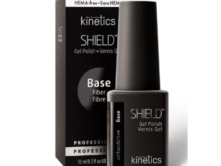 Gelio-lako pagrindas Kinetics Shield Gel Polish Fiber Base KGPFB01, 15 ml Online Hot Sale