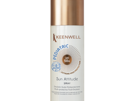 Keenwell SUN ATTITUDE PEDIATRIC  Apsauginis fluidas nuo saulės vaikams SPF50+, 150 ml Online now