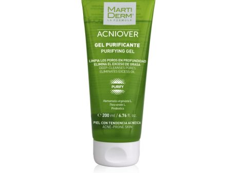 MARTIDERM VALOMASIS GELIS Į AKNĘ LINKUSIAI ODAI ACNIOVER, 200 ML Online now