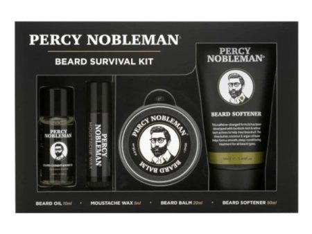 Percy Nobleman Beard Survival Kit Barzdos priežiūros rinkinys, 1vnt Sale