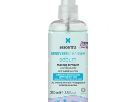 SESDERMA SENSYSES SEBUM Liposominis makiažo valiklis (Riboto leidimo produktas), 250 ml For Sale