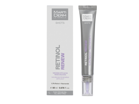 MARTIDERM veido odos koncentratas RETINOL RENEW SHOTS, 20 ml For Discount